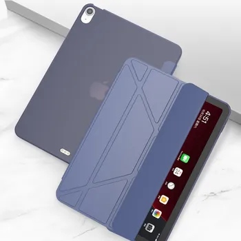 Чехол для iPad 9,7 2017 Силиконовый Магнитный Смарт-чехол Мягкая Задняя крышка из ТПУ Защитный Чехол для iPad 2018 чехол A1822 A1823 Air 1 2